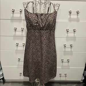 BP Nordstrom Floral Slip Dress with spaghetti straps, size M